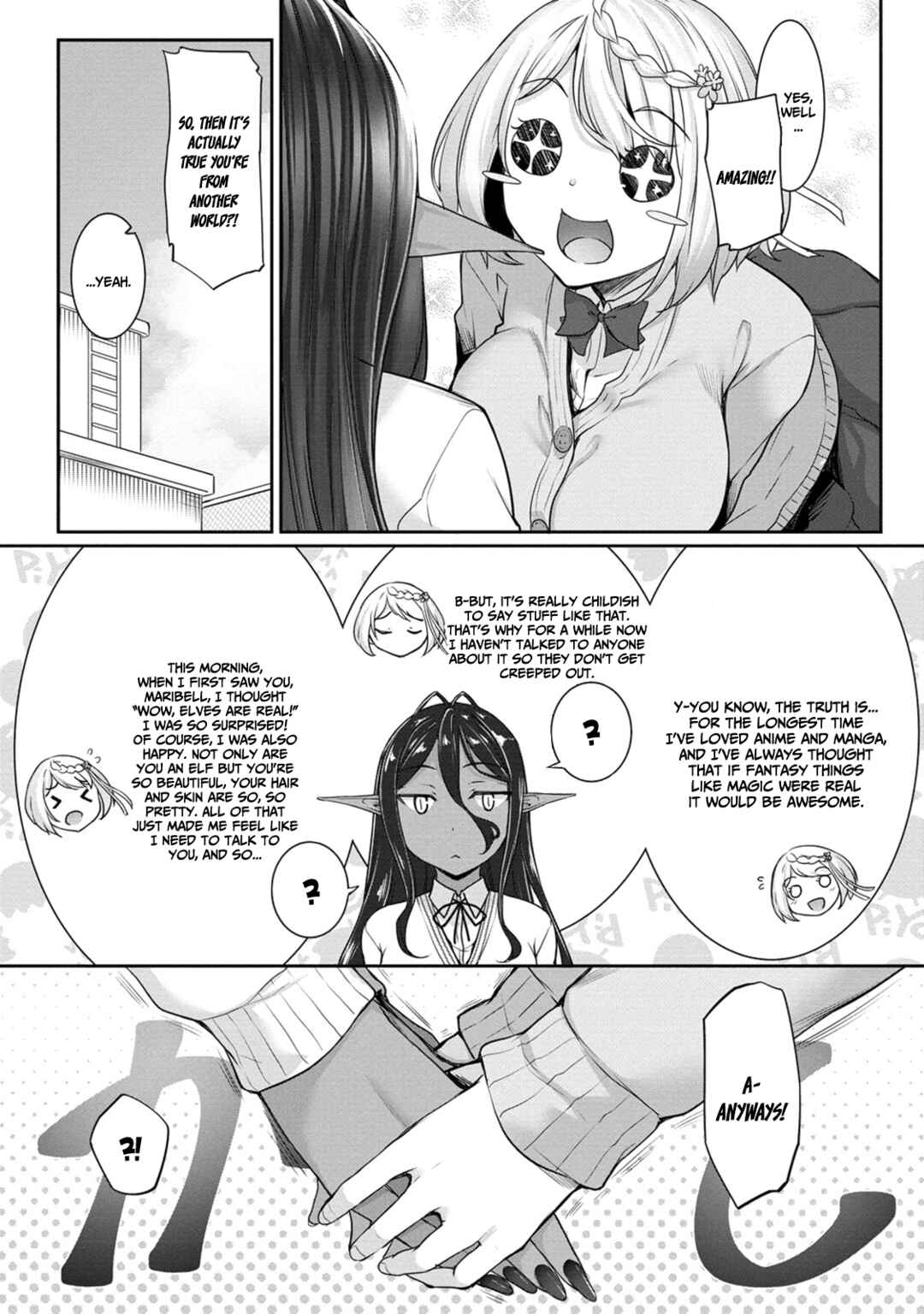 Chotto Dake Ai ga Omoi Dark Elf ga Isekai kara Oikakete Kita Chapter 4 - Page 15