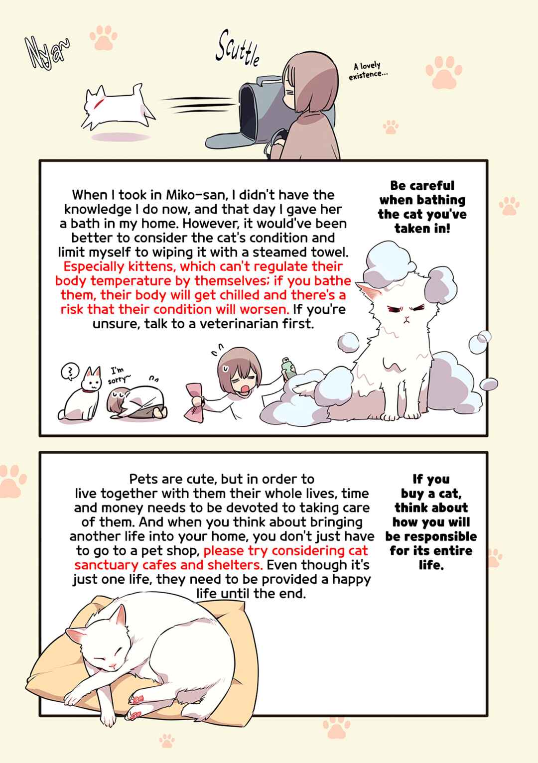 Aisaretagari no Shironeko Miko-san Chapter 5.5 - Page 3