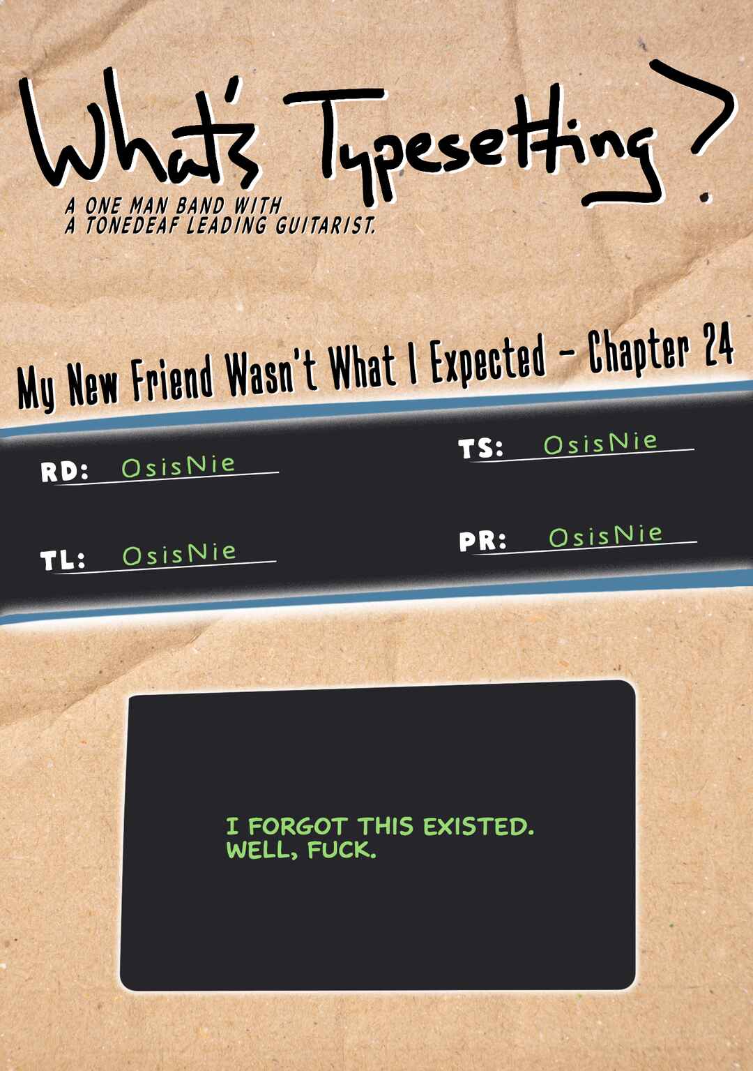 My New Friend Wasn't What I Expected Chapter 24 - Page 5