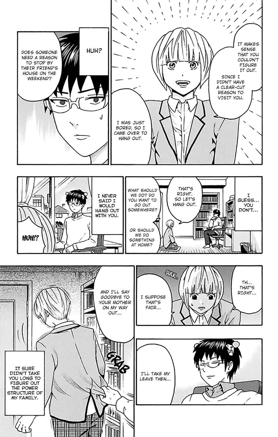 The Disastrous Life of Saiki K. Chapter 266 - Page 8