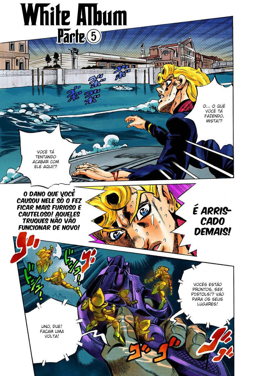 JoJo no Kimyou na Bouken: Part 5 - Ougon no Kaze Color-ban Chapter 74 - Page 1