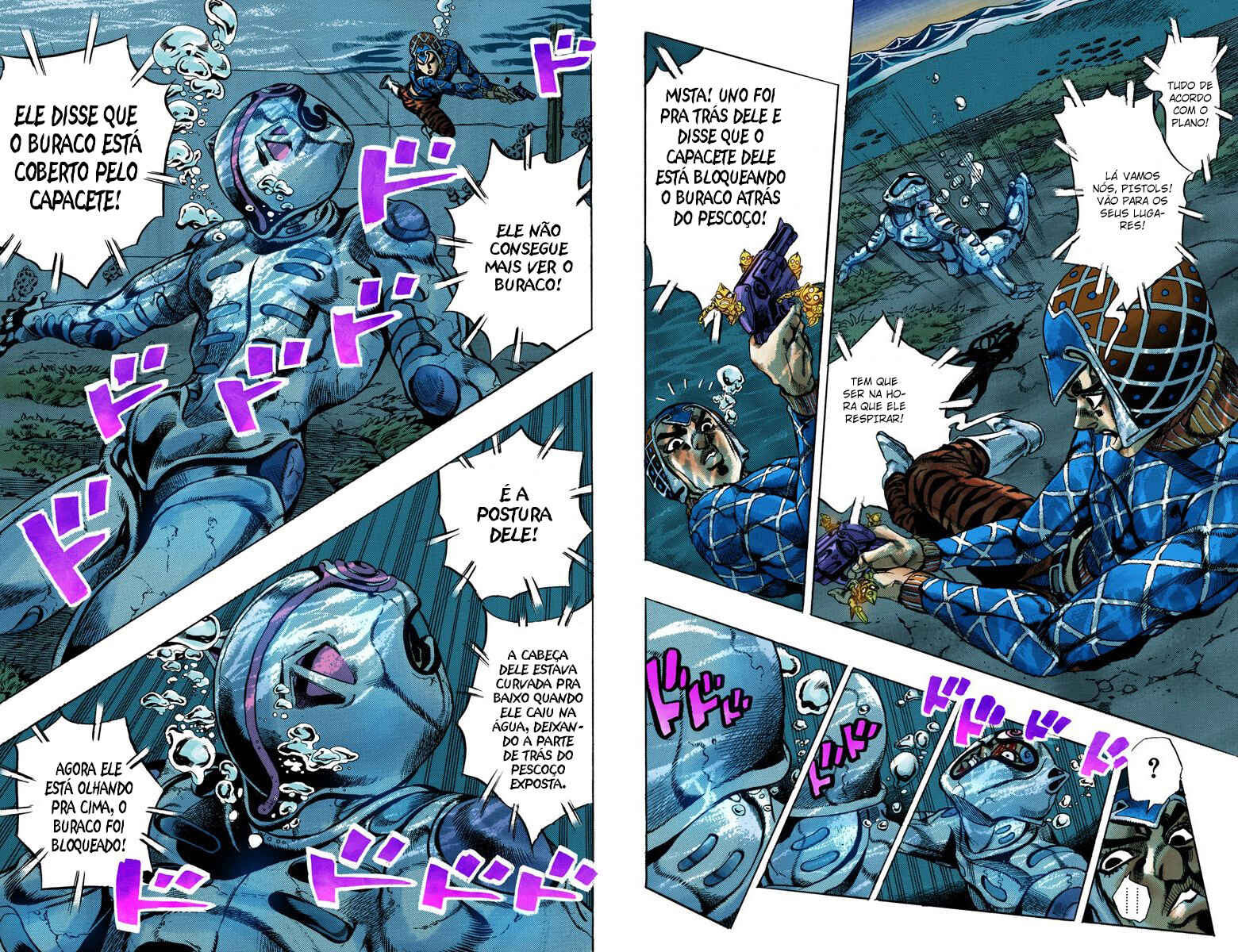 JoJo no Kimyou na Bouken: Part 5 - Ougon no Kaze Color-ban Chapter 74 - Page 3