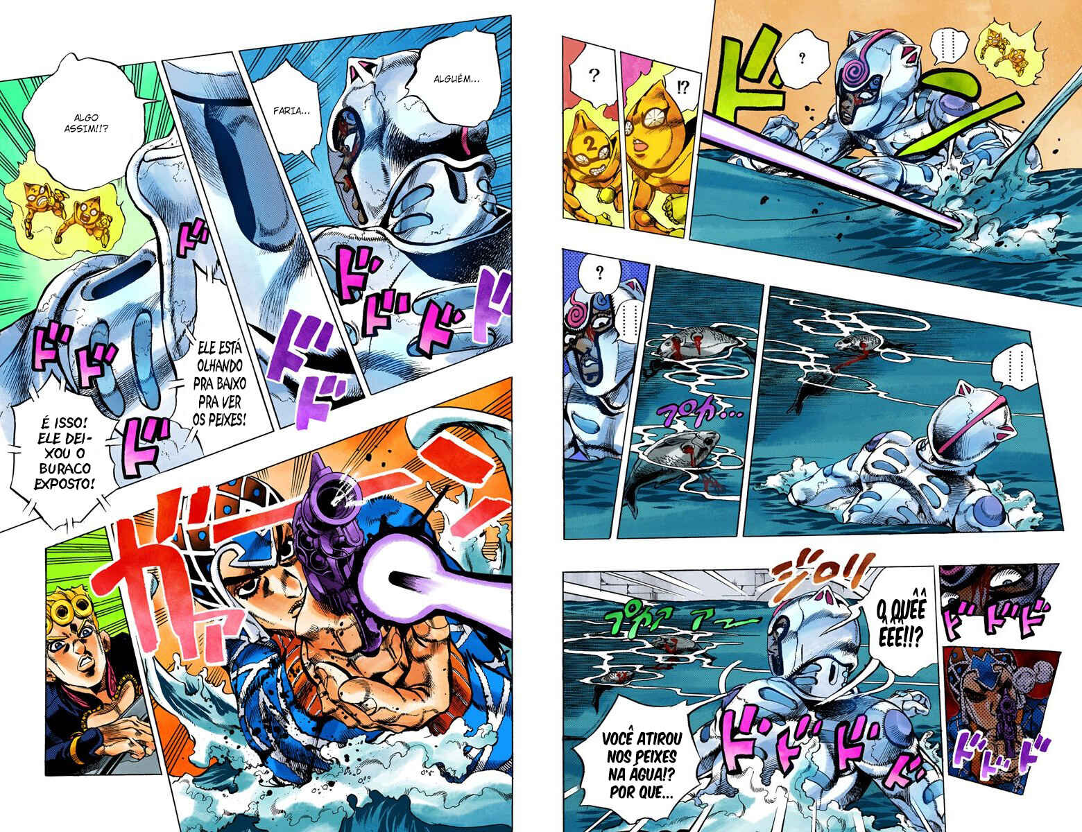 JoJo no Kimyou na Bouken: Part 5 - Ougon no Kaze Color-ban Chapter 74 - Page 5