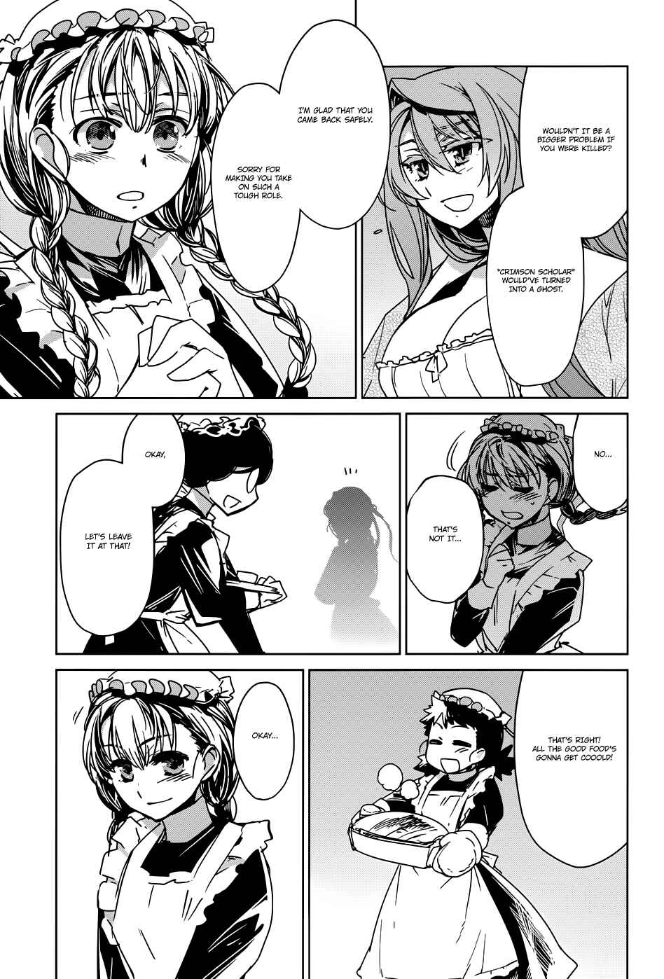 MAOYU : Archenemy and Hero “Become mine, Hero” “I refuse!” Chapter 24 - Page 11