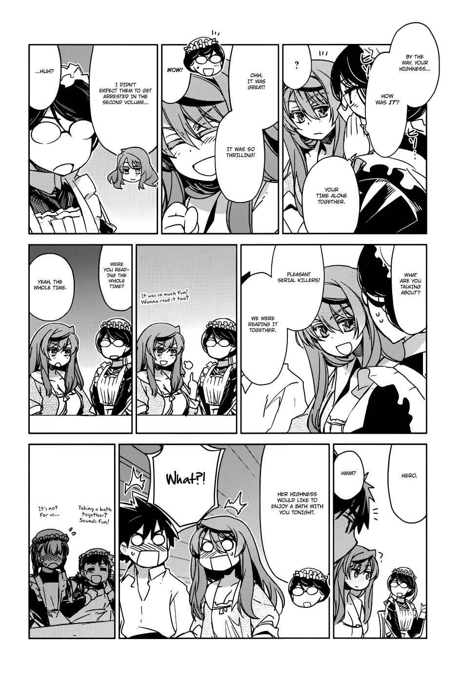 MAOYU : Archenemy and Hero “Become mine, Hero” “I refuse!” Chapter 24 - Page 14