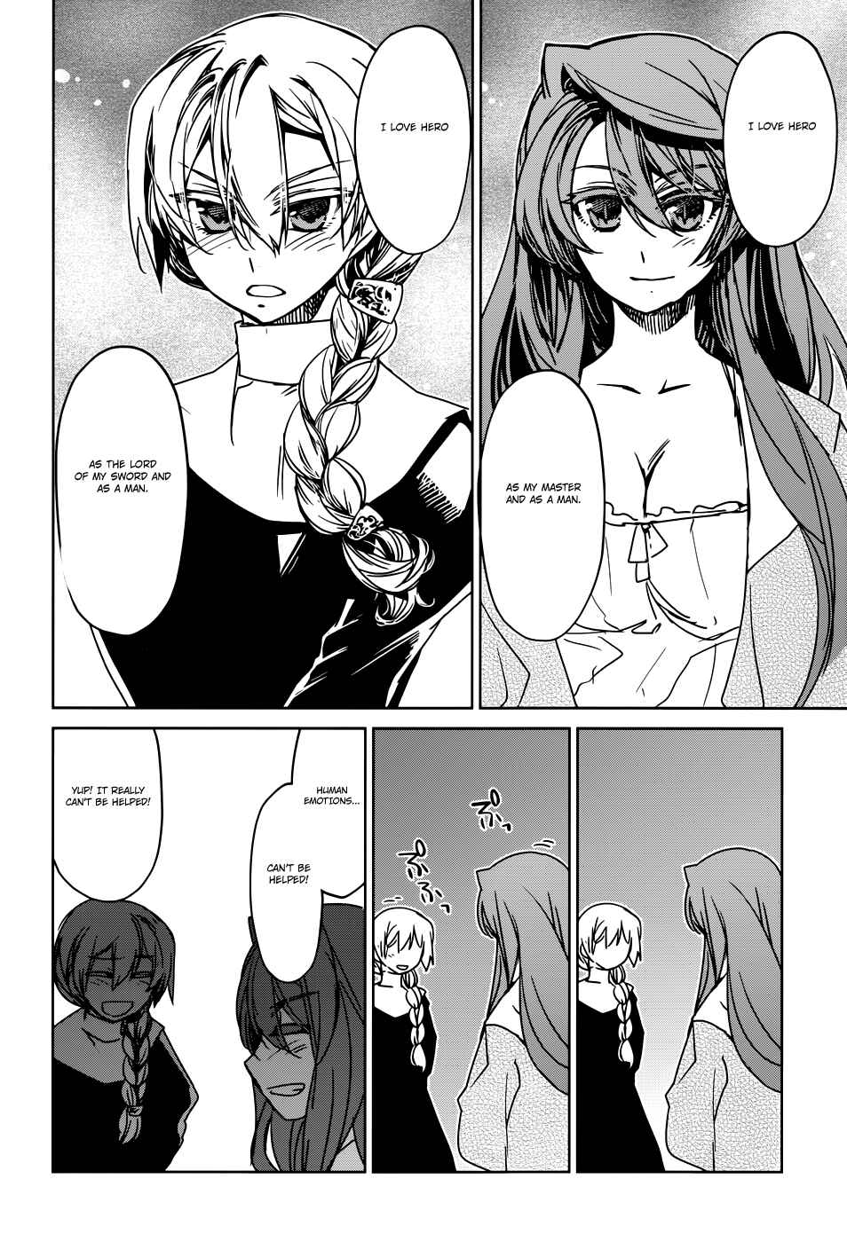 MAOYU : Archenemy and Hero “Become mine, Hero” “I refuse!” Chapter 24 - Page 24