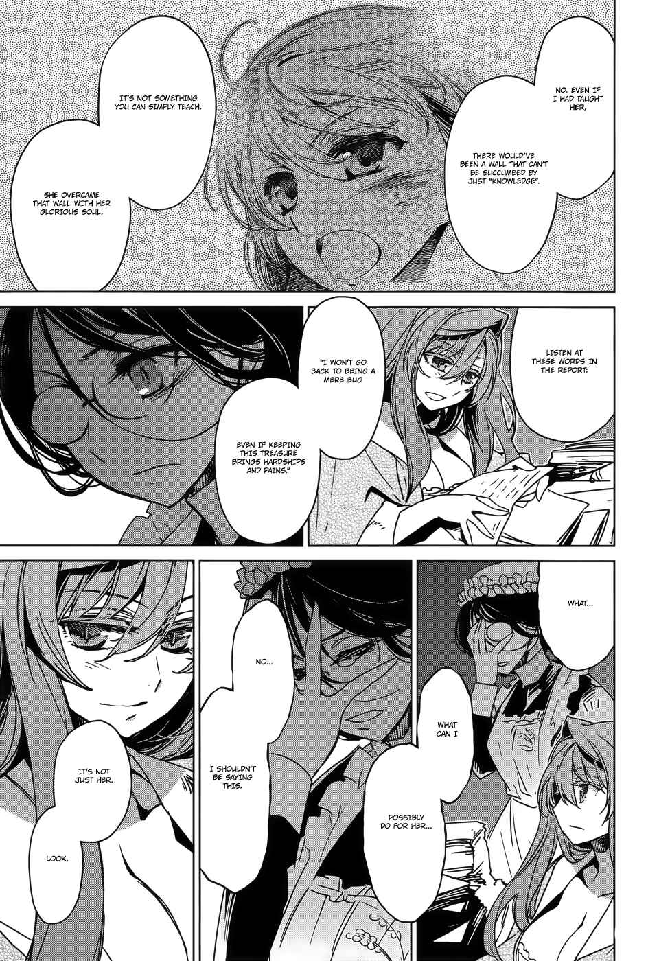 MAOYU : Archenemy and Hero “Become mine, Hero” “I refuse!” Chapter 24 - Page 35