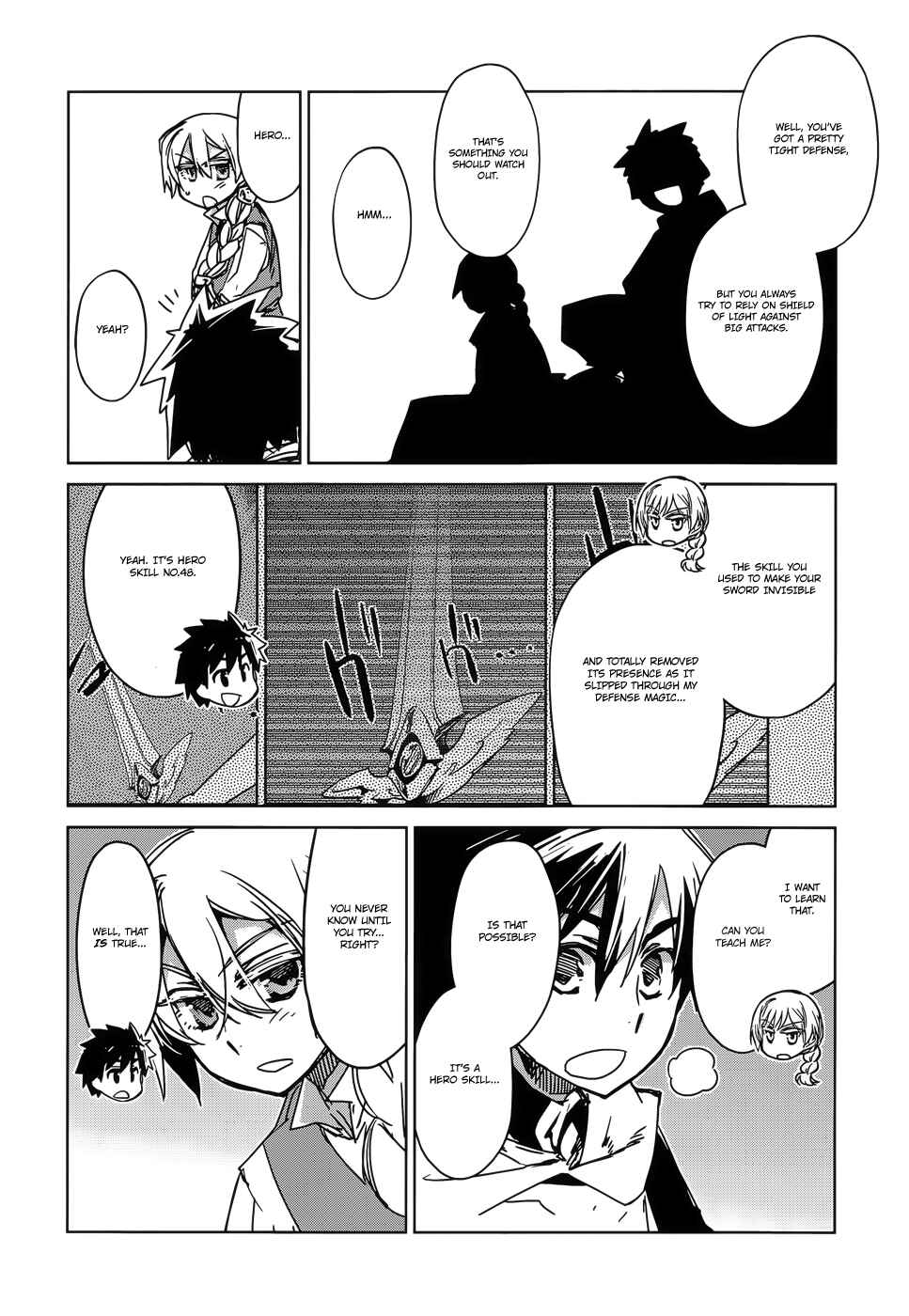 MAOYU : Archenemy and Hero “Become mine, Hero” “I refuse!” Chapter 24 - Page 43