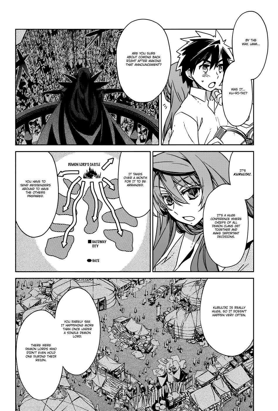 MAOYU : Archenemy and Hero “Become mine, Hero” “I refuse!” Chapter 24 - Page 8