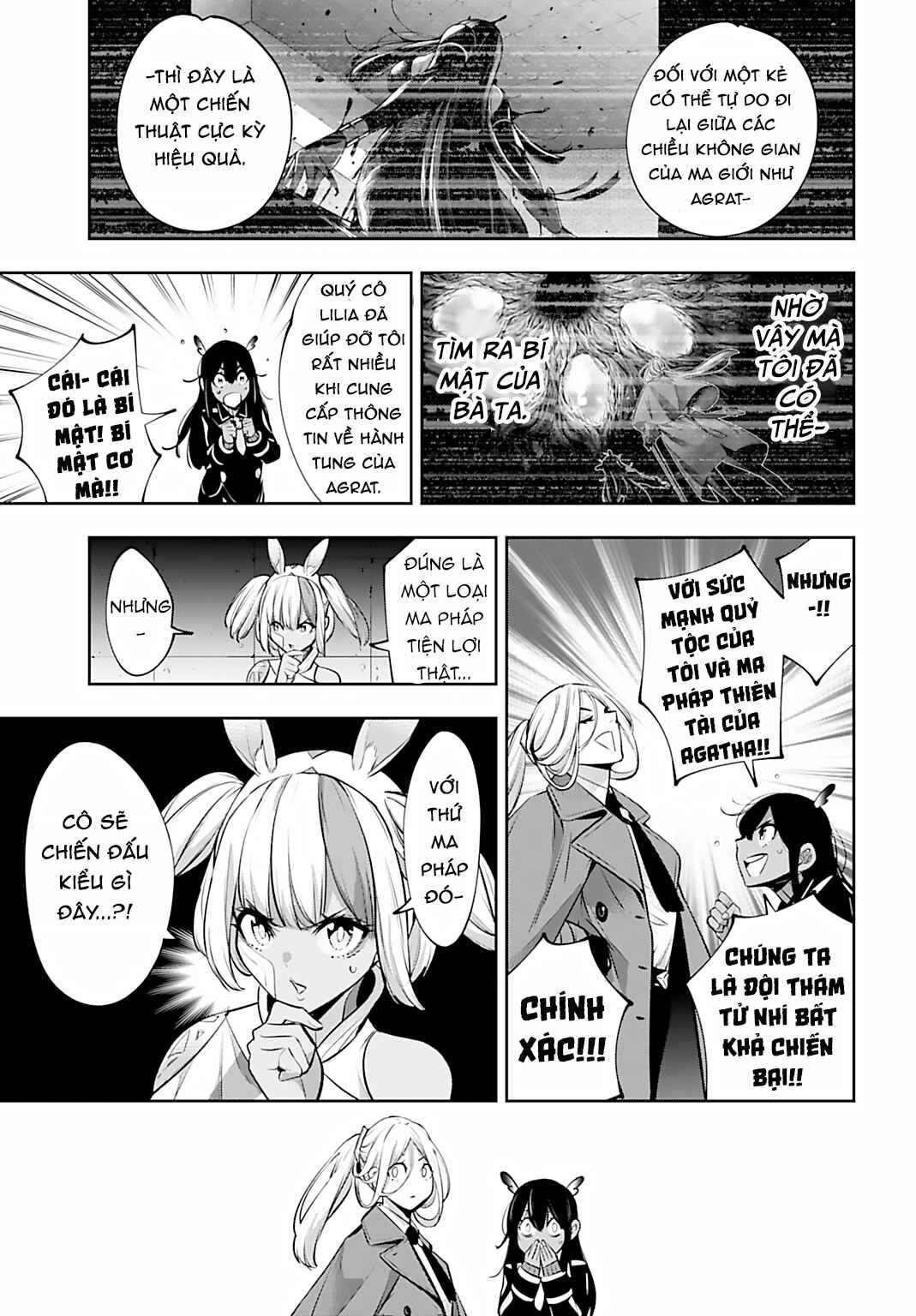 Majo Taisen - 32-nin no Isai no Majo wa Koroshiau Chapter 57 - Page 18