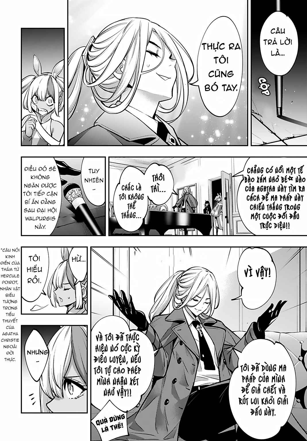 Majo Taisen - 32-nin no Isai no Majo wa Koroshiau Chapter 57 - Page 19