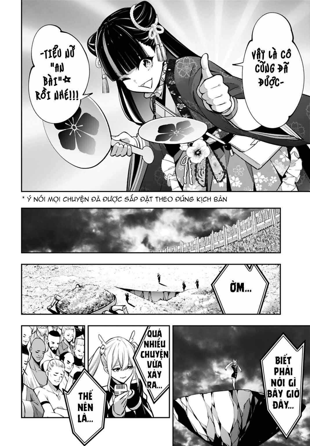 Majo Taisen - 32-nin no Isai no Majo wa Koroshiau Chapter 57 - Page 27