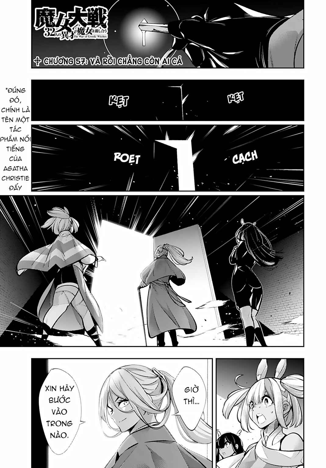 Majo Taisen - 32-nin no Isai no Majo wa Koroshiau Chapter 57 - Page 4