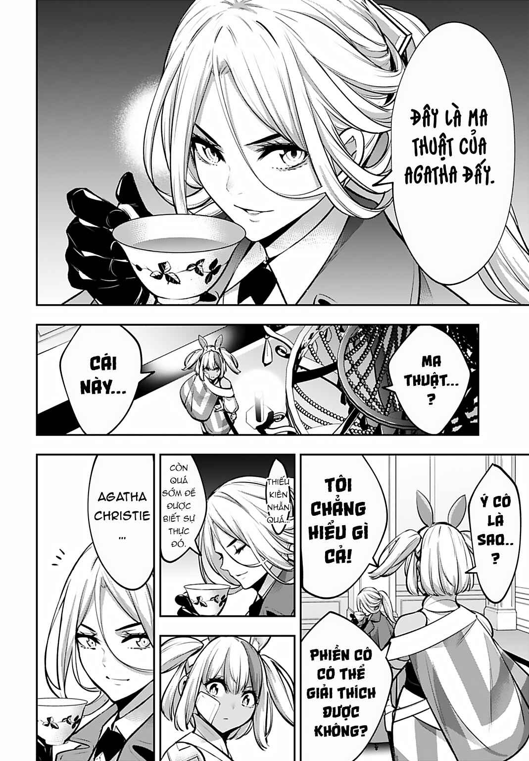 Majo Taisen - 32-nin no Isai no Majo wa Koroshiau Chapter 57 - Page 7