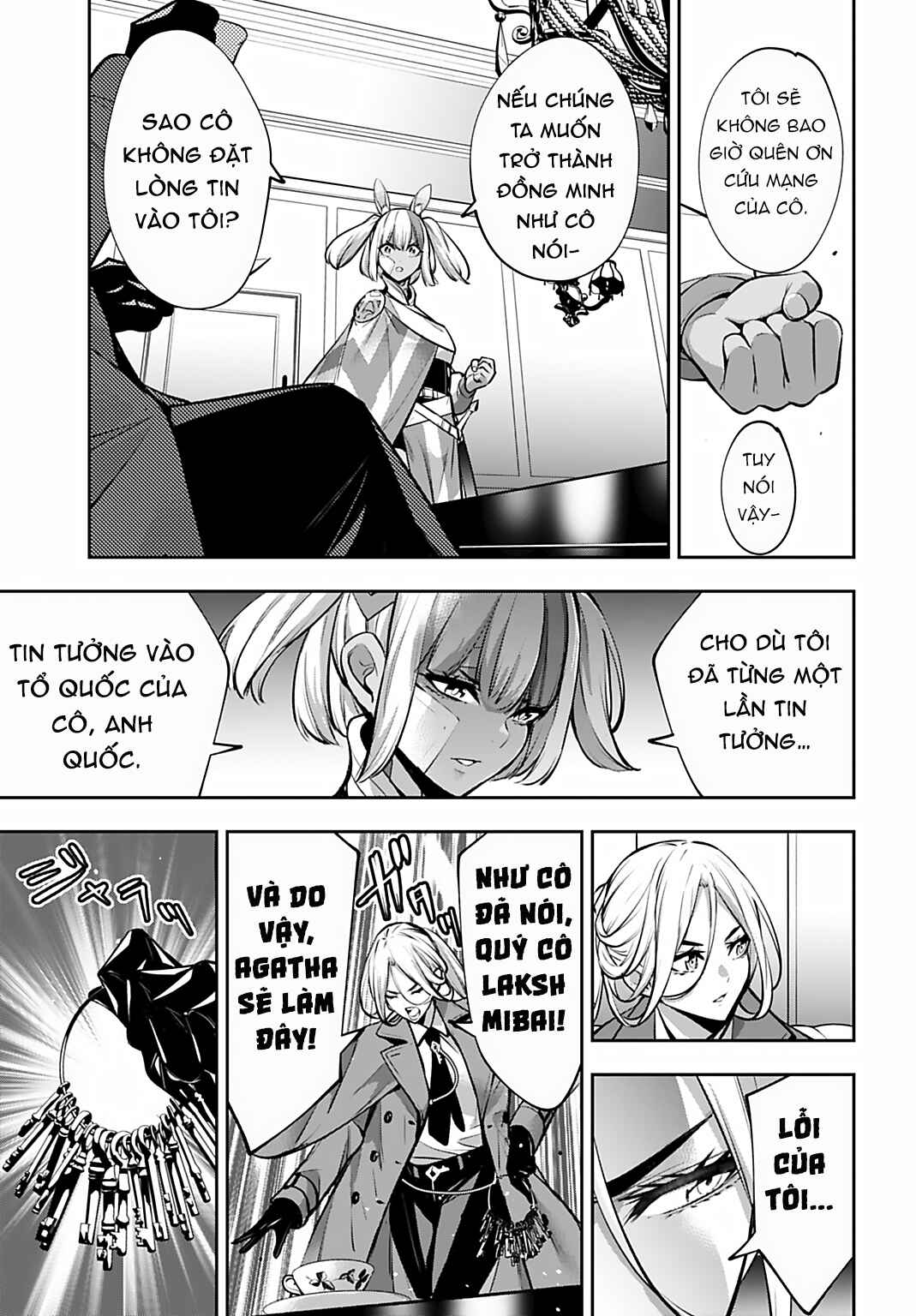 Majo Taisen - 32-nin no Isai no Majo wa Koroshiau Chapter 57 - Page 8