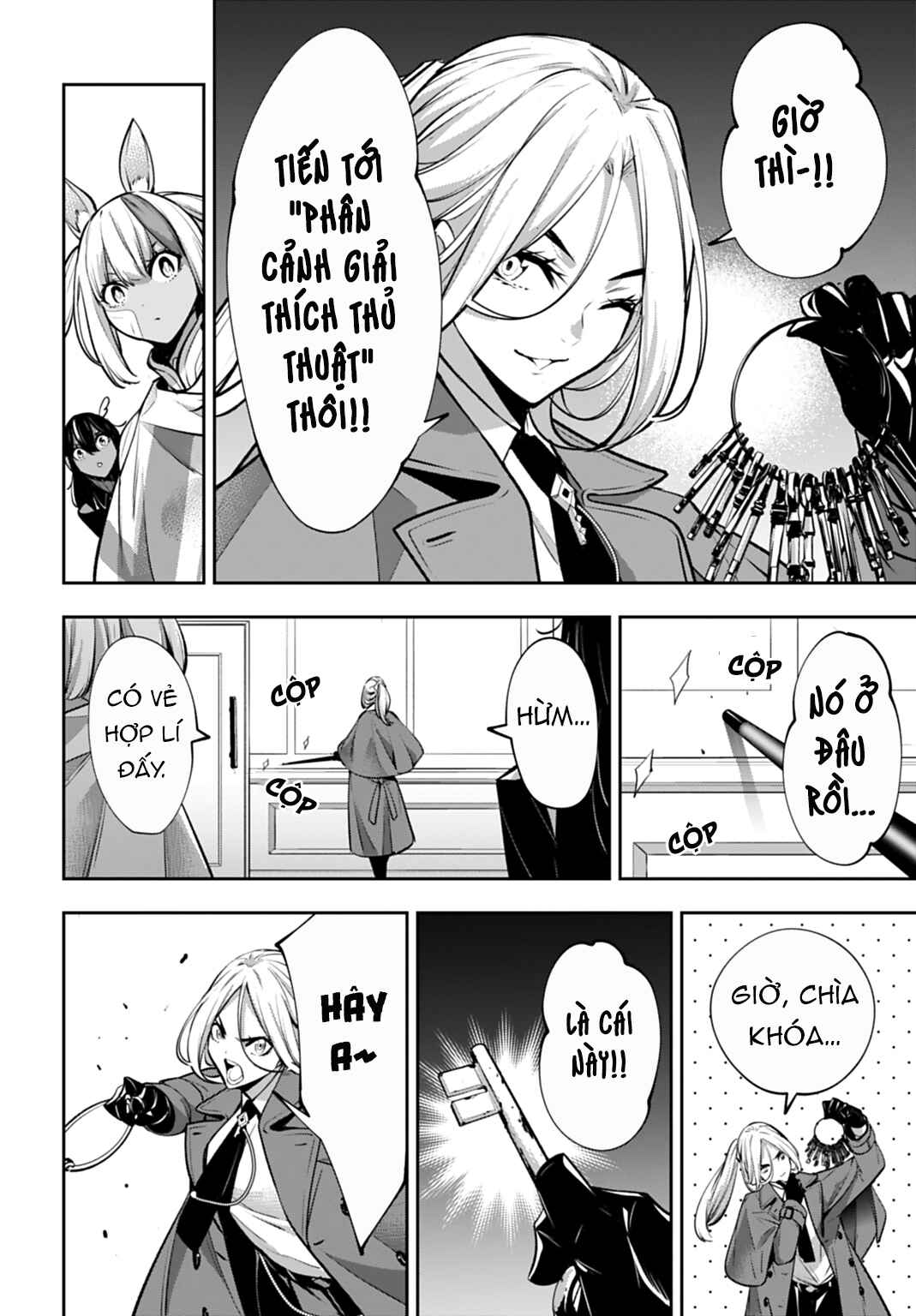 Majo Taisen - 32-nin no Isai no Majo wa Koroshiau Chapter 57 - Page 9