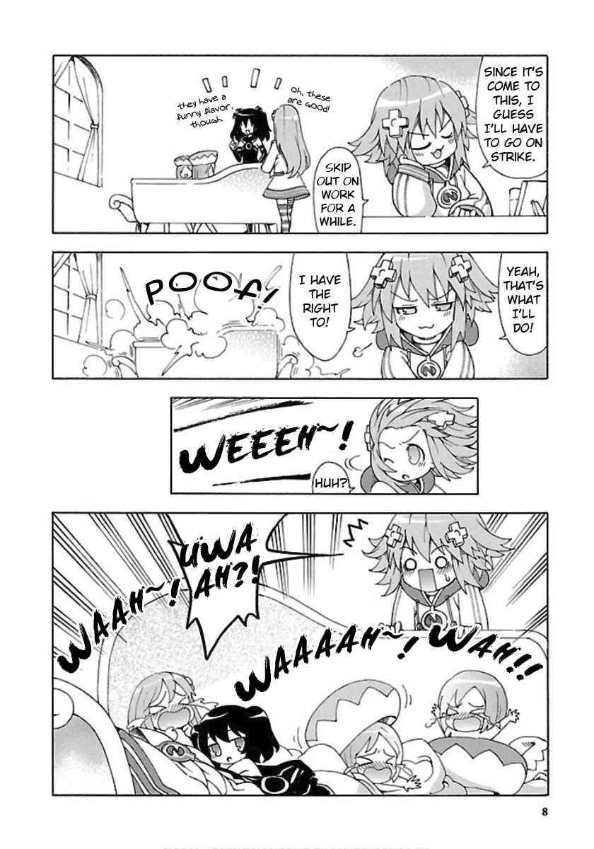 Choujigen Game Neptune - Megami Tsuushin Chapter 19 - Page 10