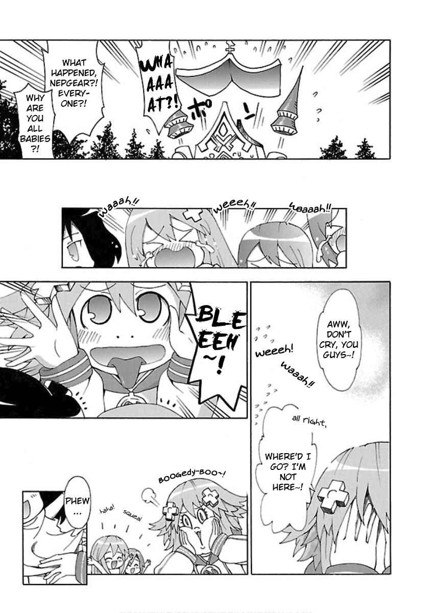 Choujigen Game Neptune - Megami Tsuushin Chapter 19 - Page 11