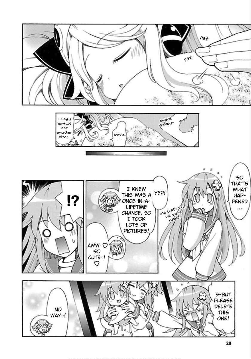 Choujigen Game Neptune - Megami Tsuushin Chapter 19 - Page 22