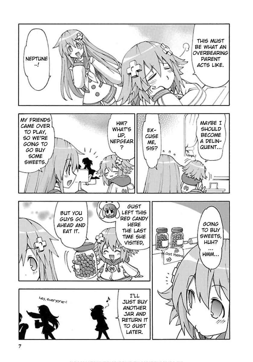 Choujigen Game Neptune - Megami Tsuushin Chapter 19 - Page 9