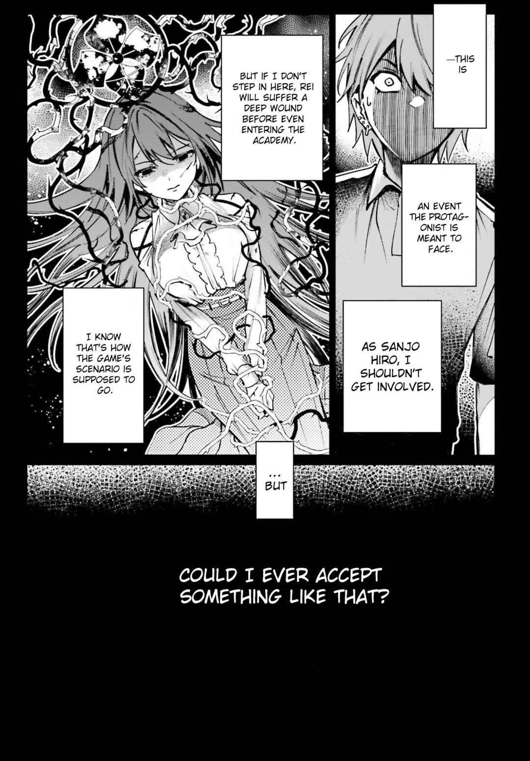 Danshi Kinsei Game Sekai de Ore ga Yaru Beki Yuiitsu no Koto: Yuri no Aida ni Hasamaru Otoko Toshite Tensei Shite Shimaimashita Chapter 7 - Page 13