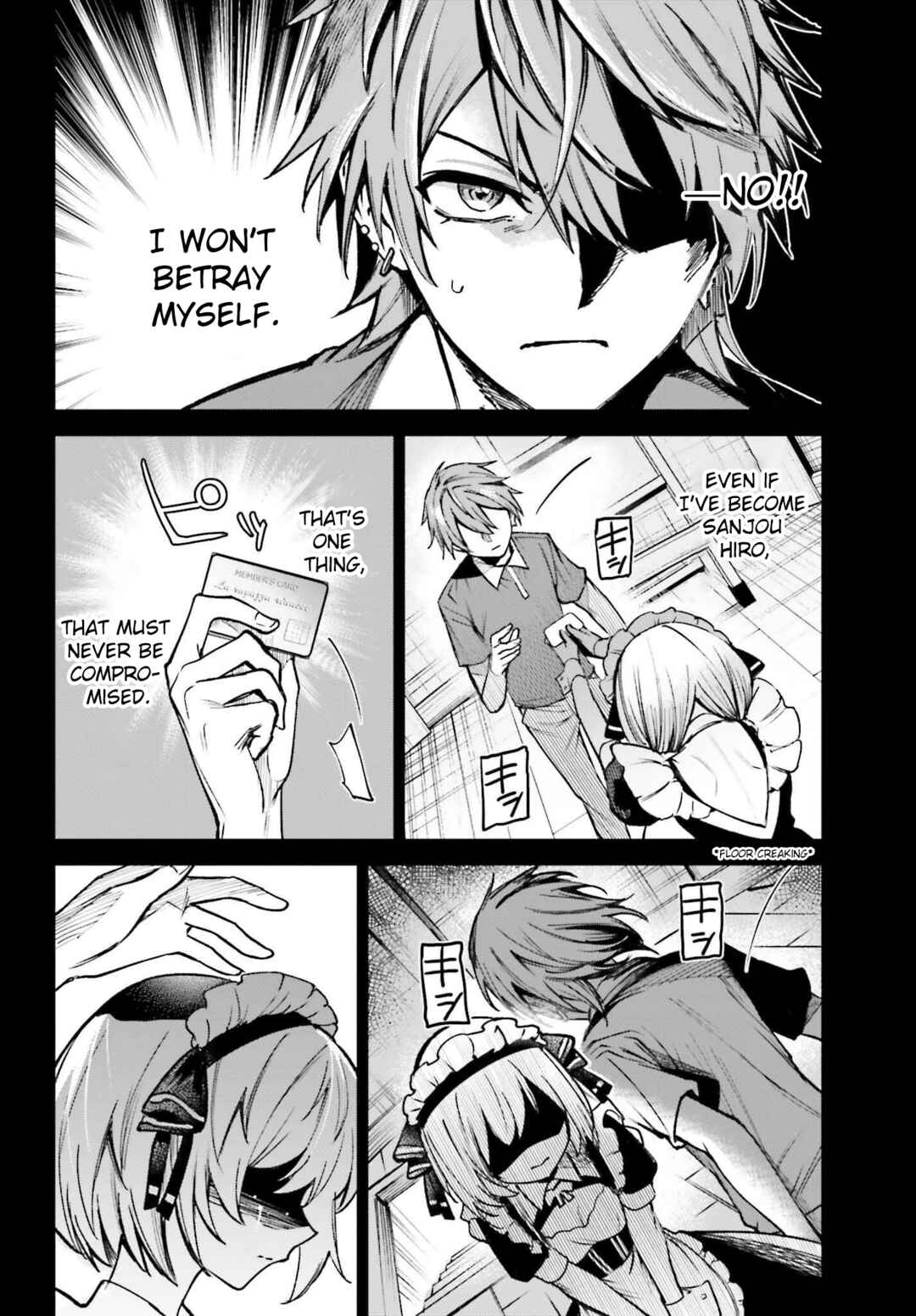 Danshi Kinsei Game Sekai de Ore ga Yaru Beki Yuiitsu no Koto: Yuri no Aida ni Hasamaru Otoko Toshite Tensei Shite Shimaimashita Chapter 7 - Page 14