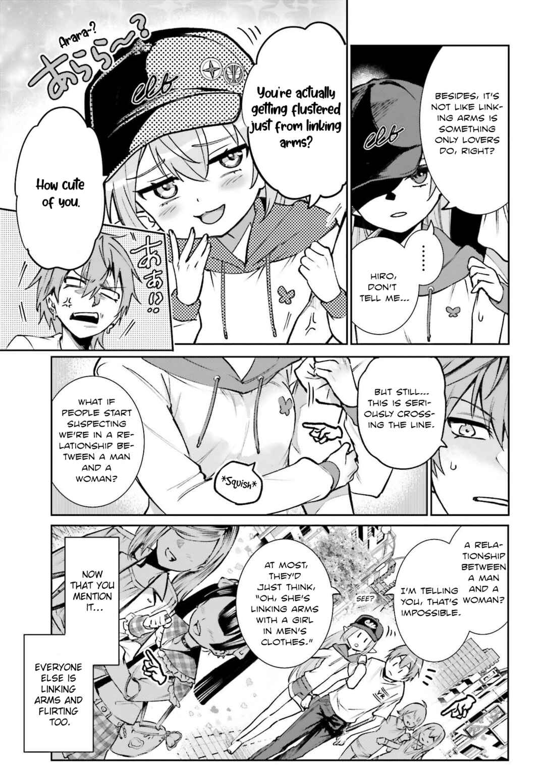 Danshi Kinsei Game Sekai de Ore ga Yaru Beki Yuiitsu no Koto: Yuri no Aida ni Hasamaru Otoko Toshite Tensei Shite Shimaimashita Chapter 7 - Page 5