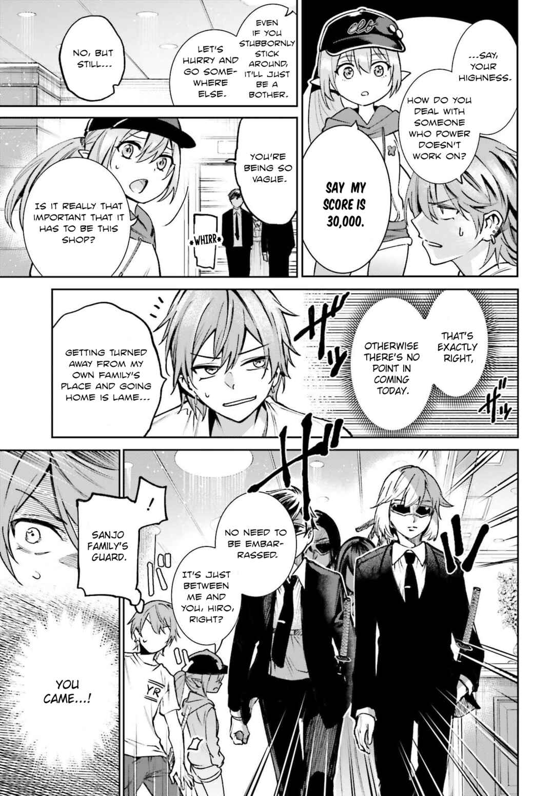 Danshi Kinsei Game Sekai de Ore ga Yaru Beki Yuiitsu no Koto: Yuri no Aida ni Hasamaru Otoko Toshite Tensei Shite Shimaimashita Chapter 7 - Page 9