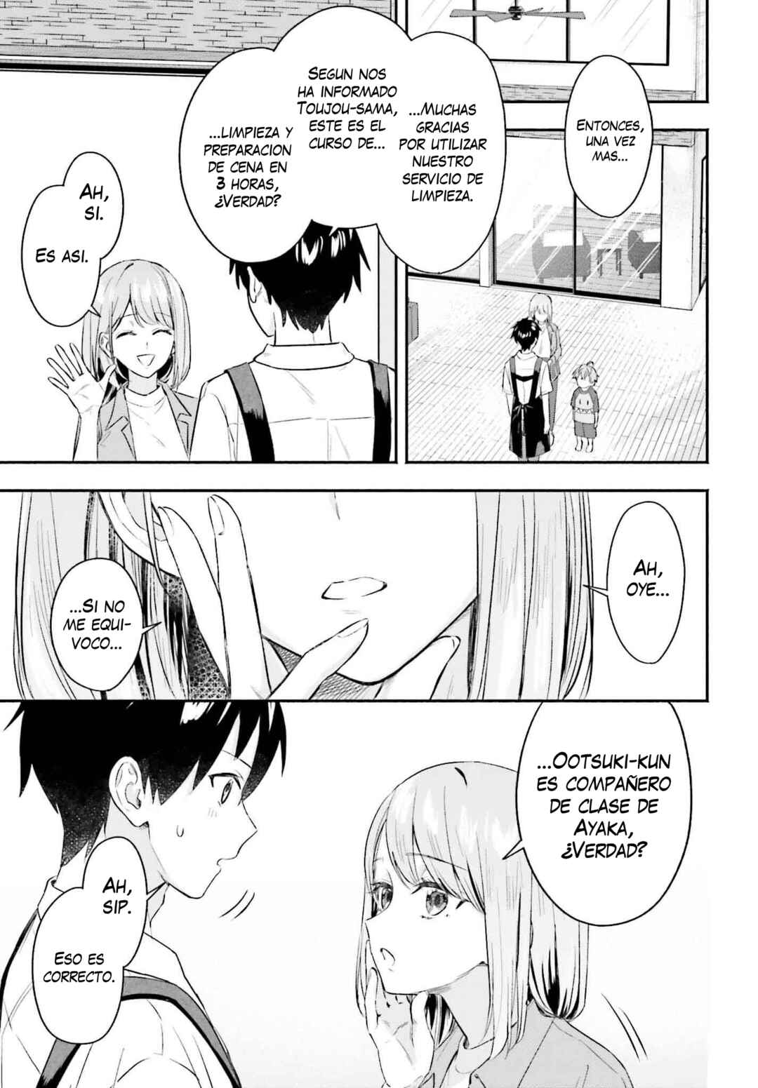 Kaji Daikou no Arubaito wo Hajimetara Gakuen Ichi no Bishoujo no Kazoku ni Kiniirarechaimashita. Chapter 4 - Page 5