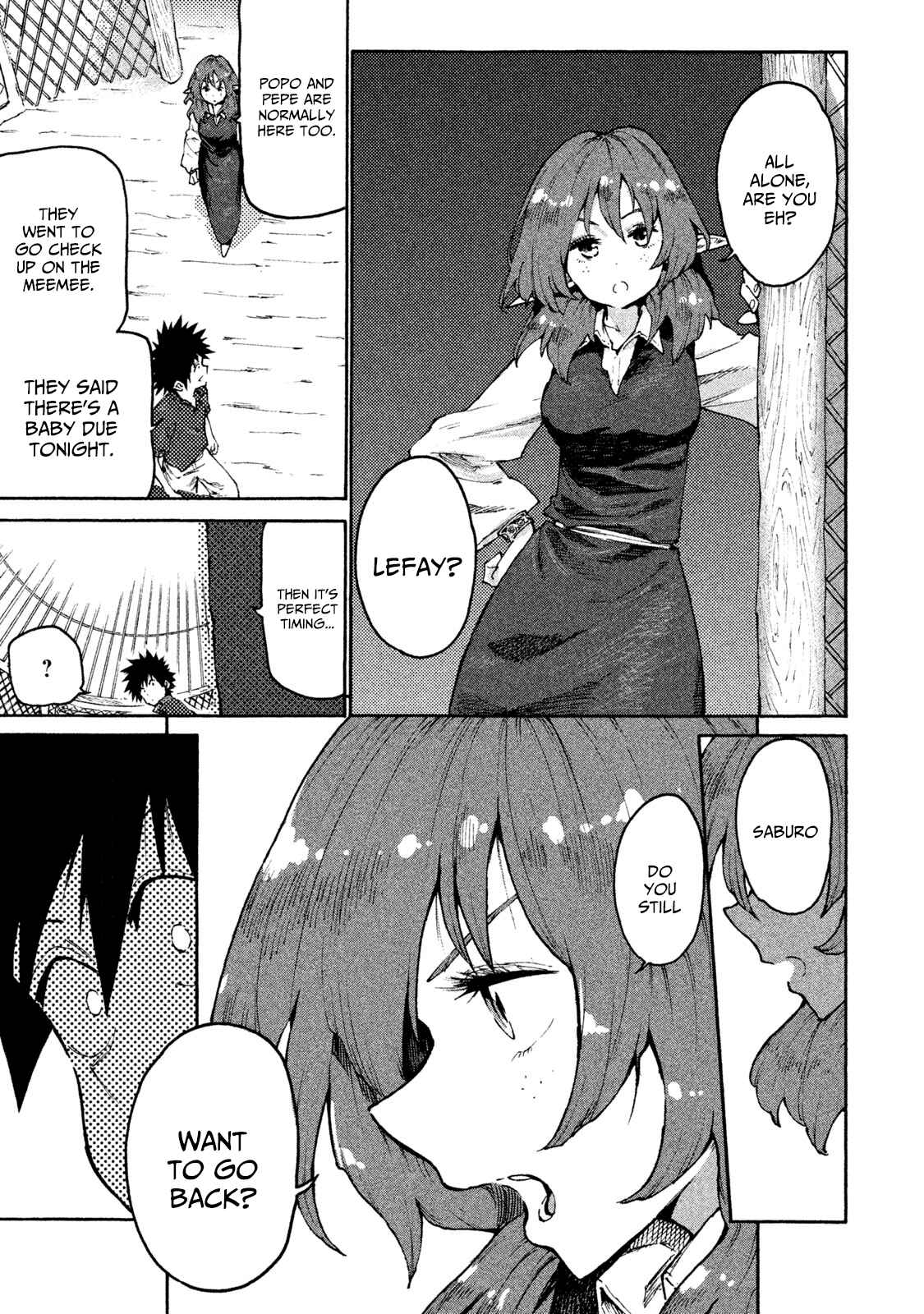 Mazumeshi Elf to Yuuboku gurashi Chapter 30 - Page 5