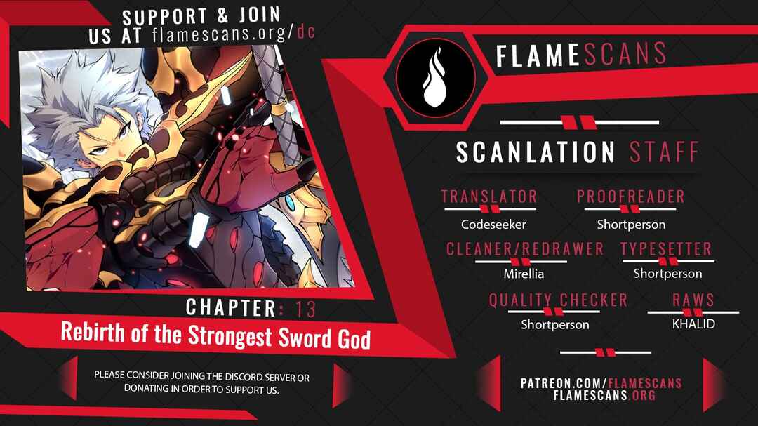 Rebirth of the Strongest Sword God Chapter 13 - Page 1