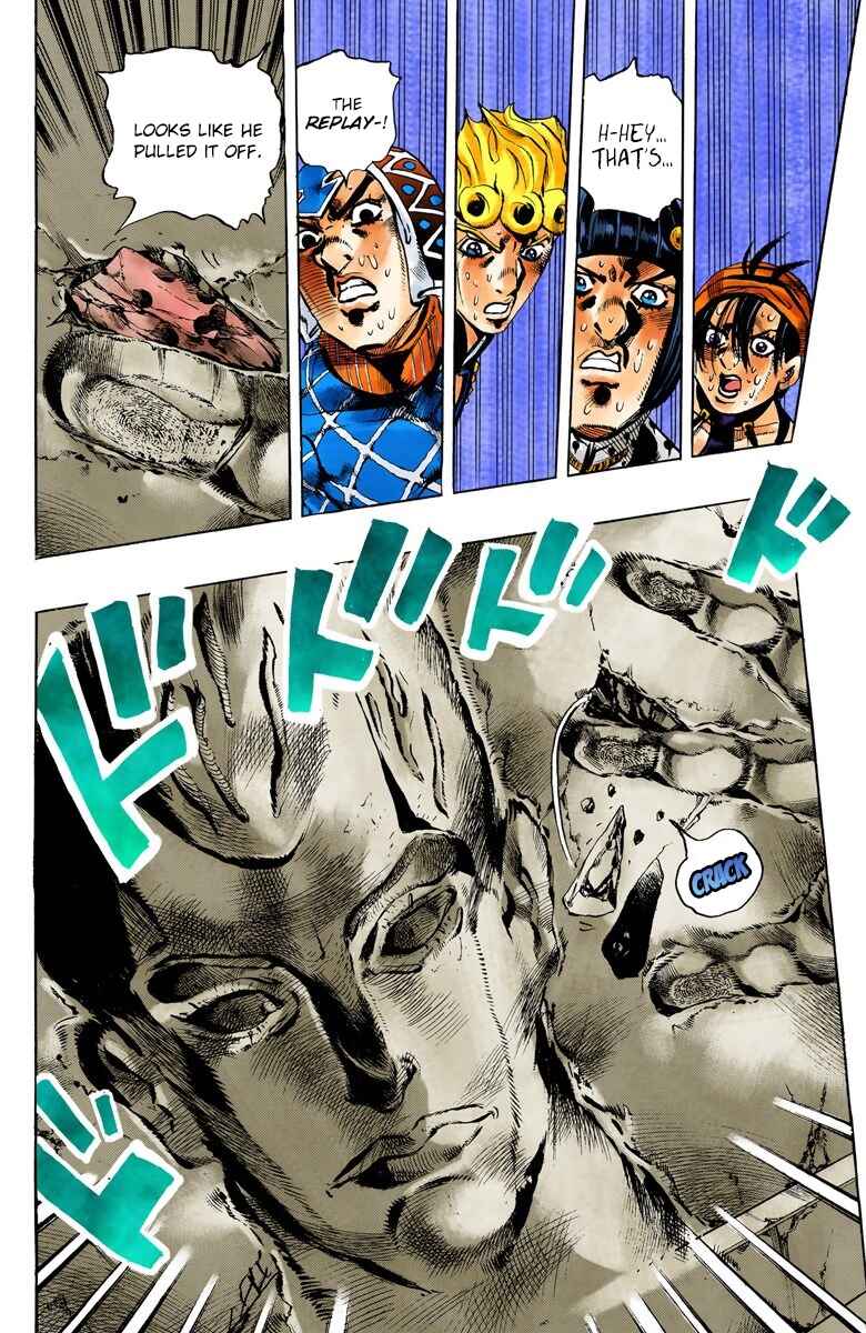 JoJo no Kimyou na Bouken: Part 5 - Ougon no Kaze Color-ban Chapter 111 - Page 16