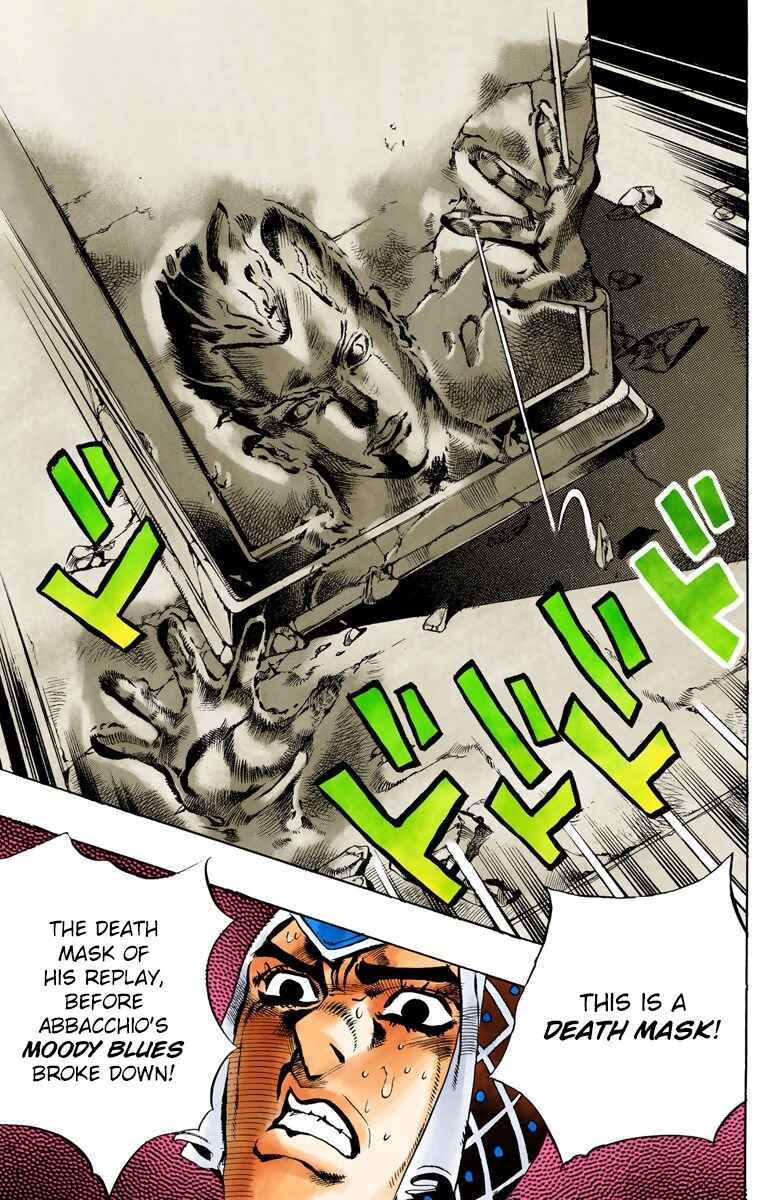 JoJo no Kimyou na Bouken: Part 5 - Ougon no Kaze Color-ban Chapter 111 - Page 17