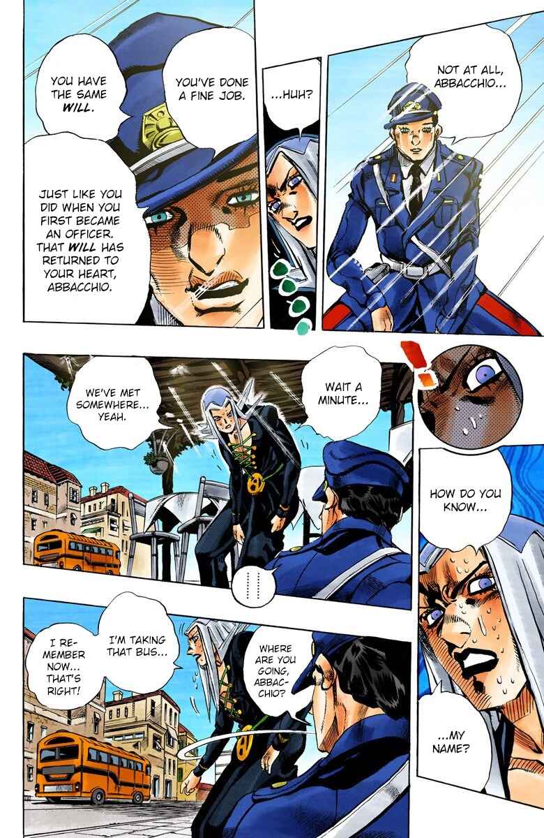 JoJo no Kimyou na Bouken: Part 5 - Ougon no Kaze Color-ban Chapter 111 - Page 7