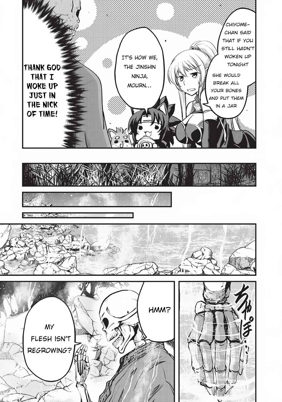 Gaikotsu Kishi-sama, Tadaima Isekai e Odekake-chuu Chapter 24 - Page 19