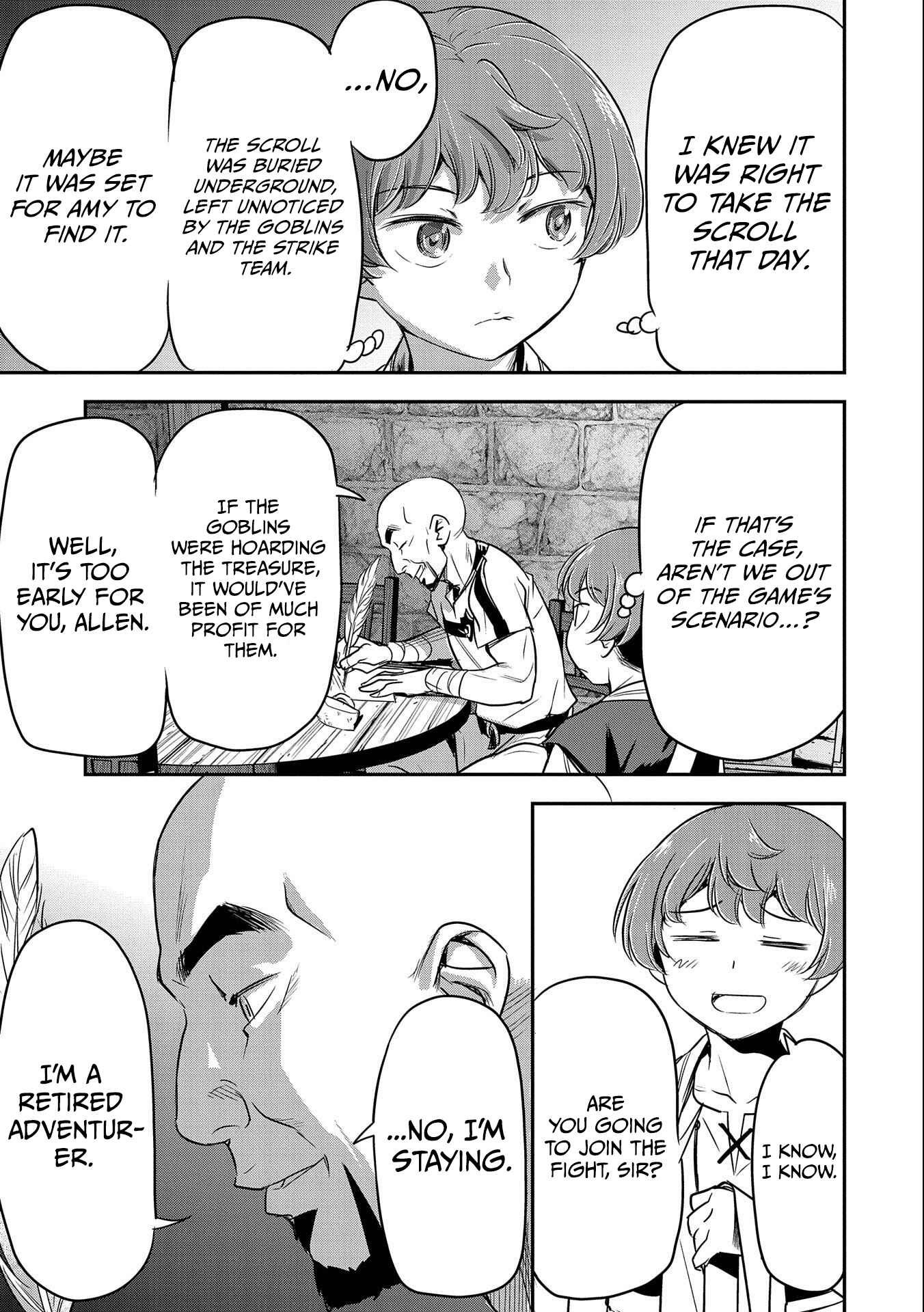 Chounin A wa Akuyaku Reijou o Doushitemo Sukuitai: Dobu to Sora to Koori no Himegimi Chapter 3 - Page 14