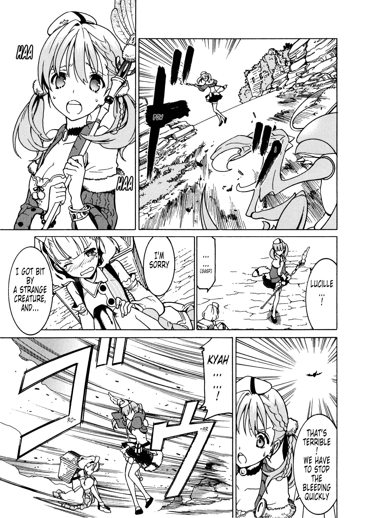 Escha & Logy no Atelier - Tasogare no Sora no Renkinjutsushi Chapter 7 - Page 1