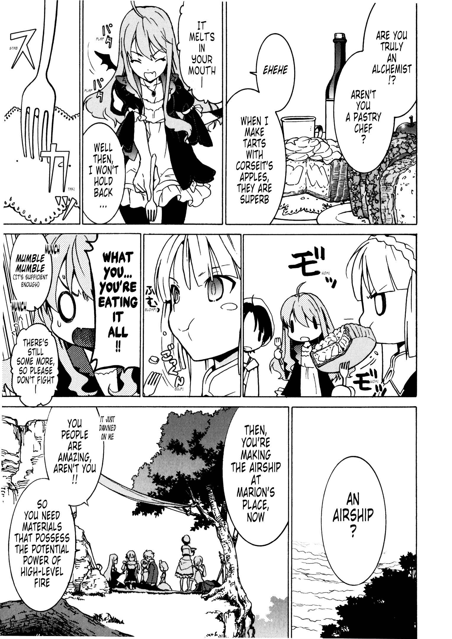Escha & Logy no Atelier - Tasogare no Sora no Renkinjutsushi Chapter 7 - Page 11