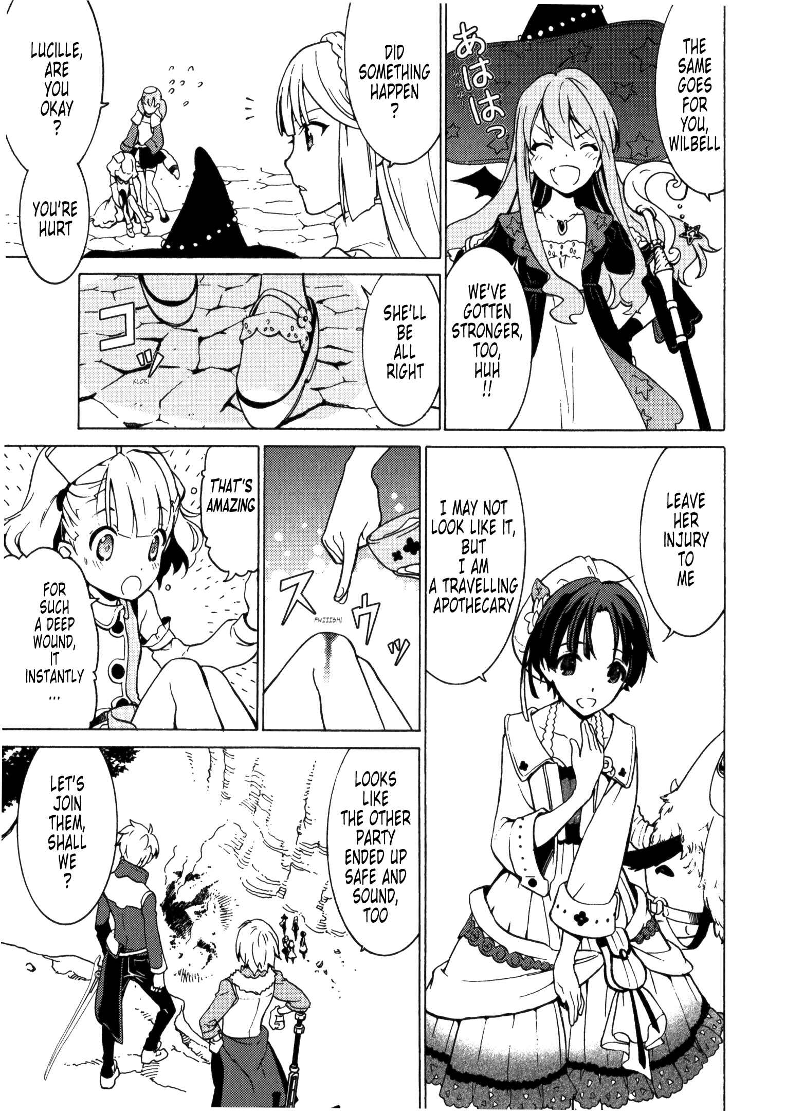 Escha & Logy no Atelier - Tasogare no Sora no Renkinjutsushi Chapter 7 - Page 9