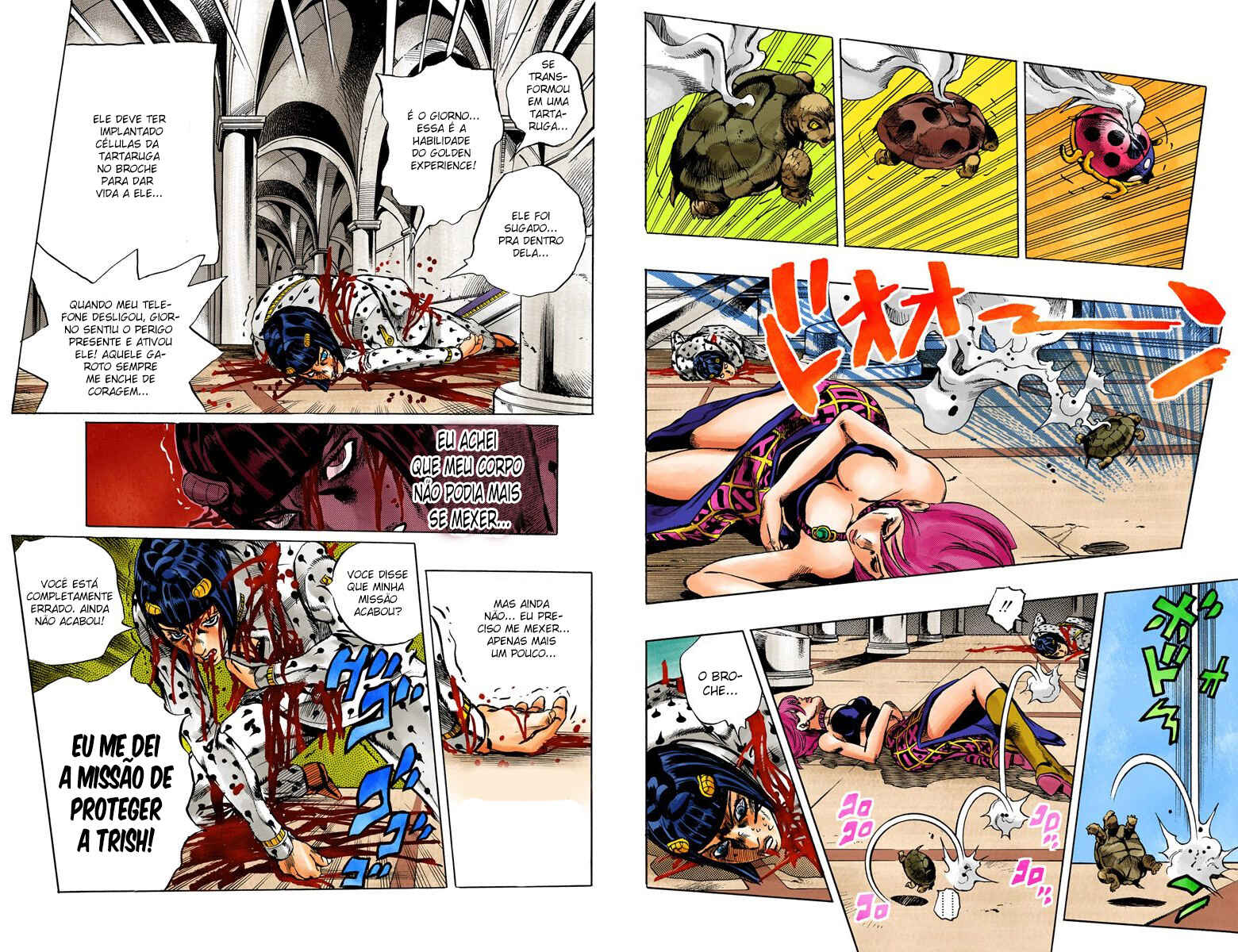 JoJo no Kimyou na Bouken: Part 5 - Ougon no Kaze Color-ban Chapter 81 - Page 10
