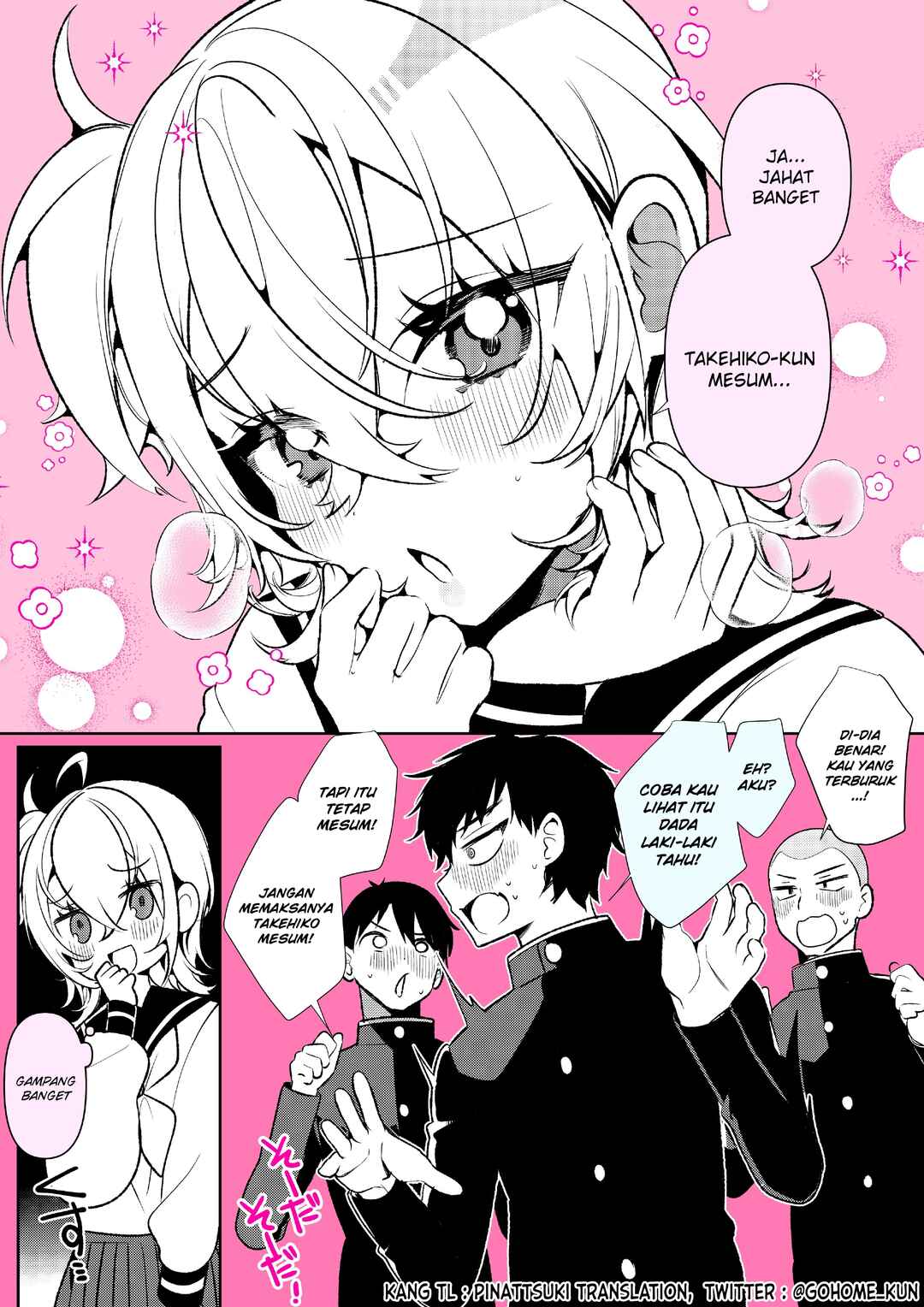 100-nichigo ni Classmate no Seiheki o Kuruwaseru, Otoko no Ko Tenkousei ♡ Chapter 2 - Page 3