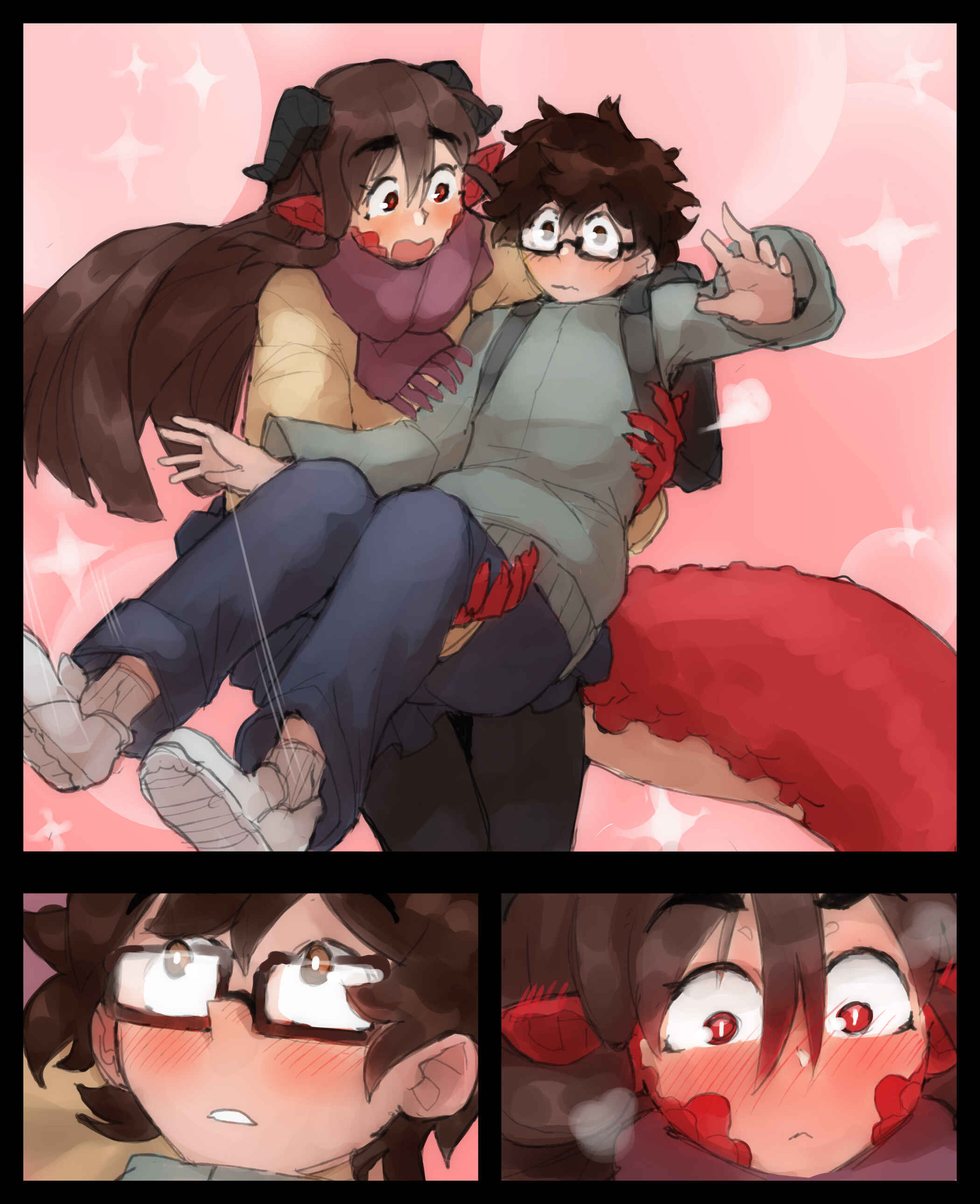 My Childhood Friend Is A Dragon Who's Embarrassed About the Size Of Her Tail Chapter 9 - Page 4