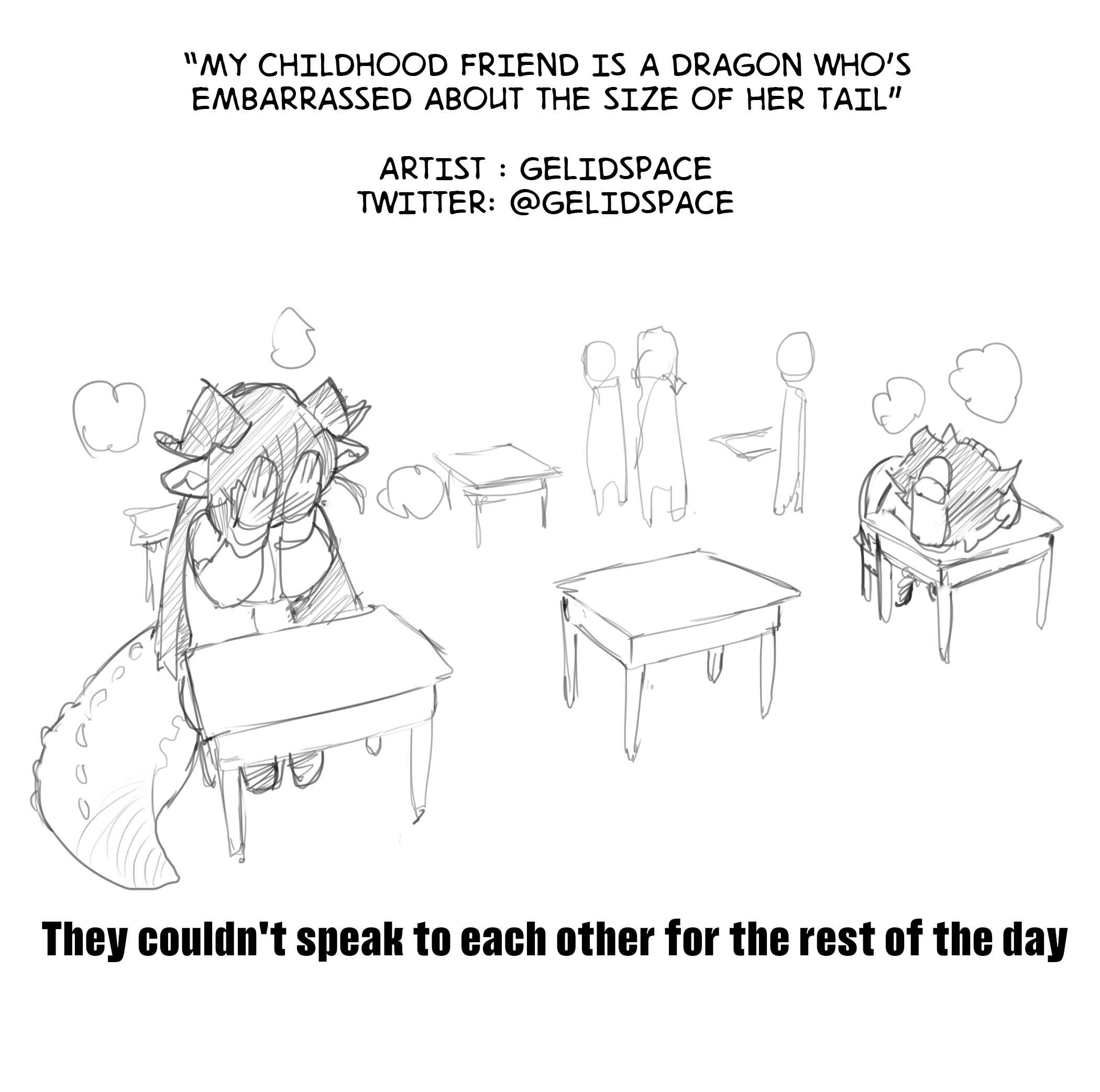 My Childhood Friend Is A Dragon Who's Embarrassed About the Size Of Her Tail Chapter 9 - Page 5