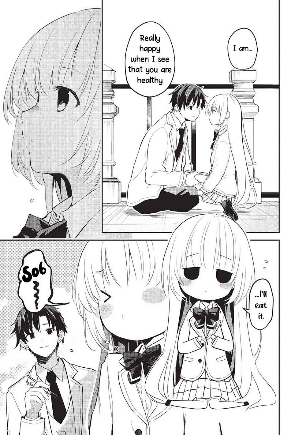 Saijo no Osewa - Takane no Hana-darake na Meimonkou de, Gakuin Ichi no Ojousama (Seikatsu Nouryoku Kaimu) wo Kagenagara Osewa Suru koto ni narimashita Chapter 14 - Page 13
