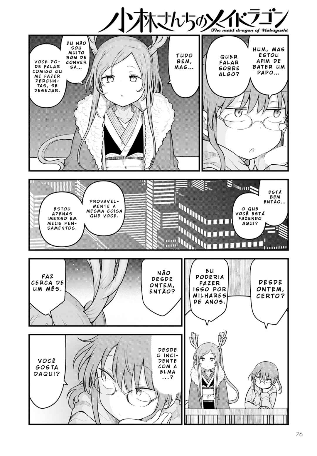 Kobayashi-san Chi no Maid Dragon Chapter 127 - Page 6