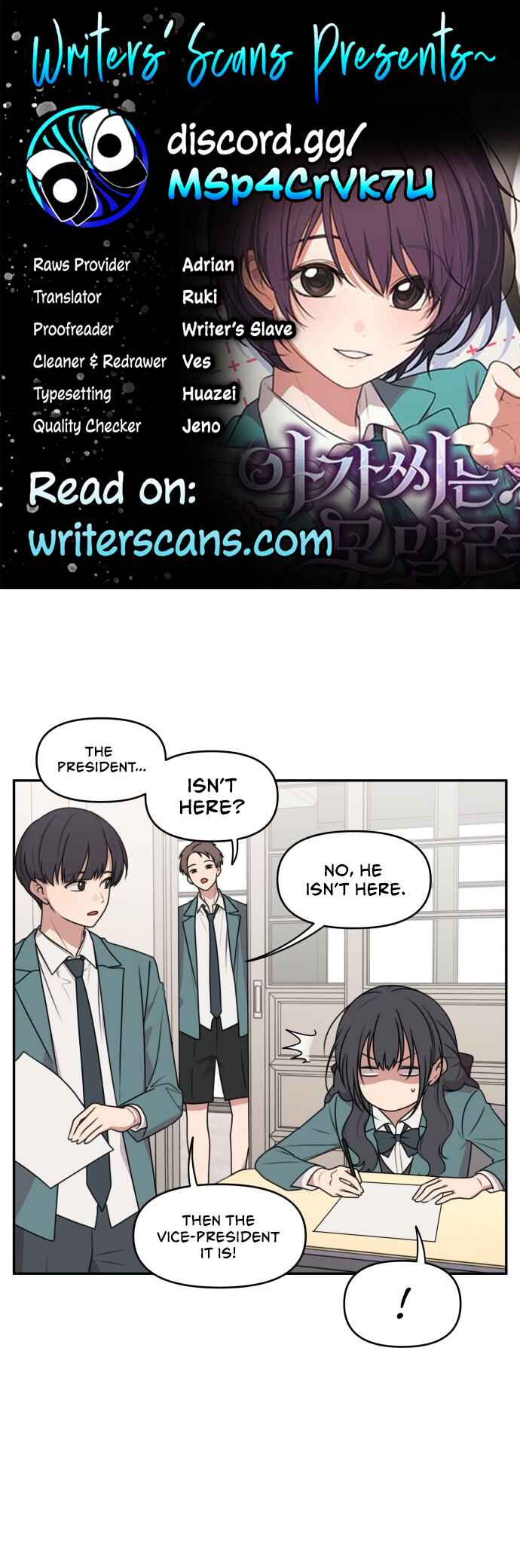 Agassi neun Monmallyeo Chapter 14 - Page 1