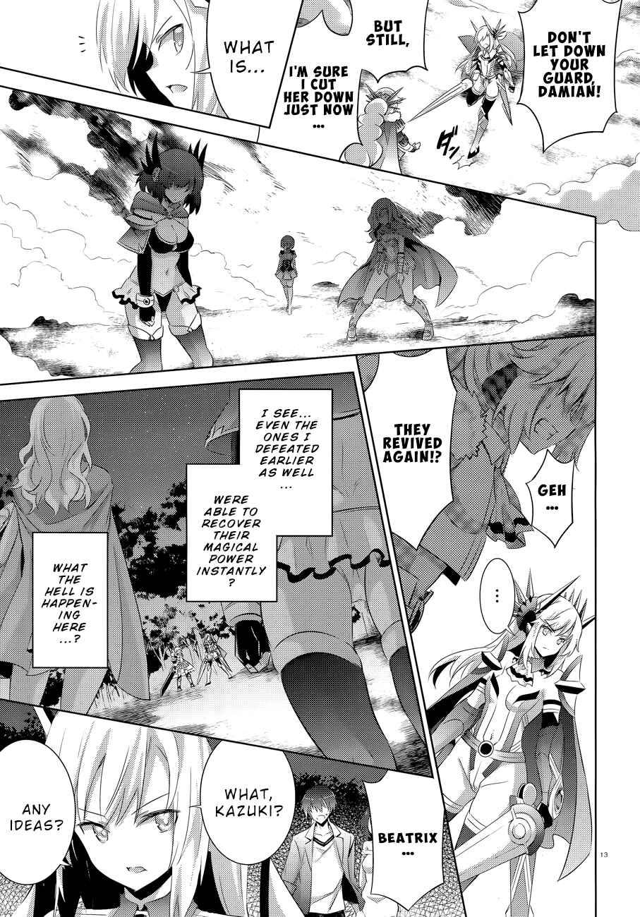 Magika no Kenshi to Shoukan Maou Chapter 52 - Page 16