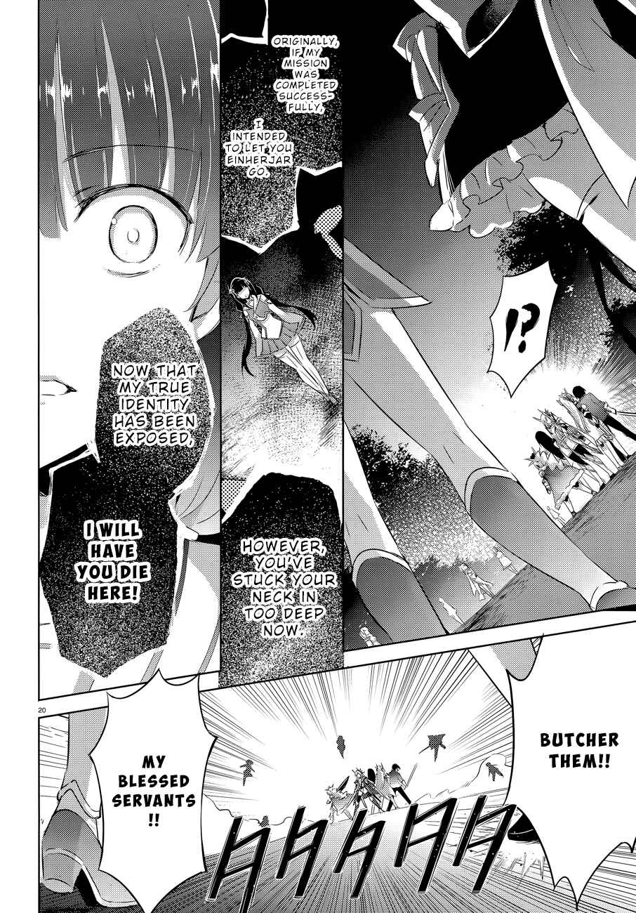 Magika no Kenshi to Shoukan Maou Chapter 52 - Page 23