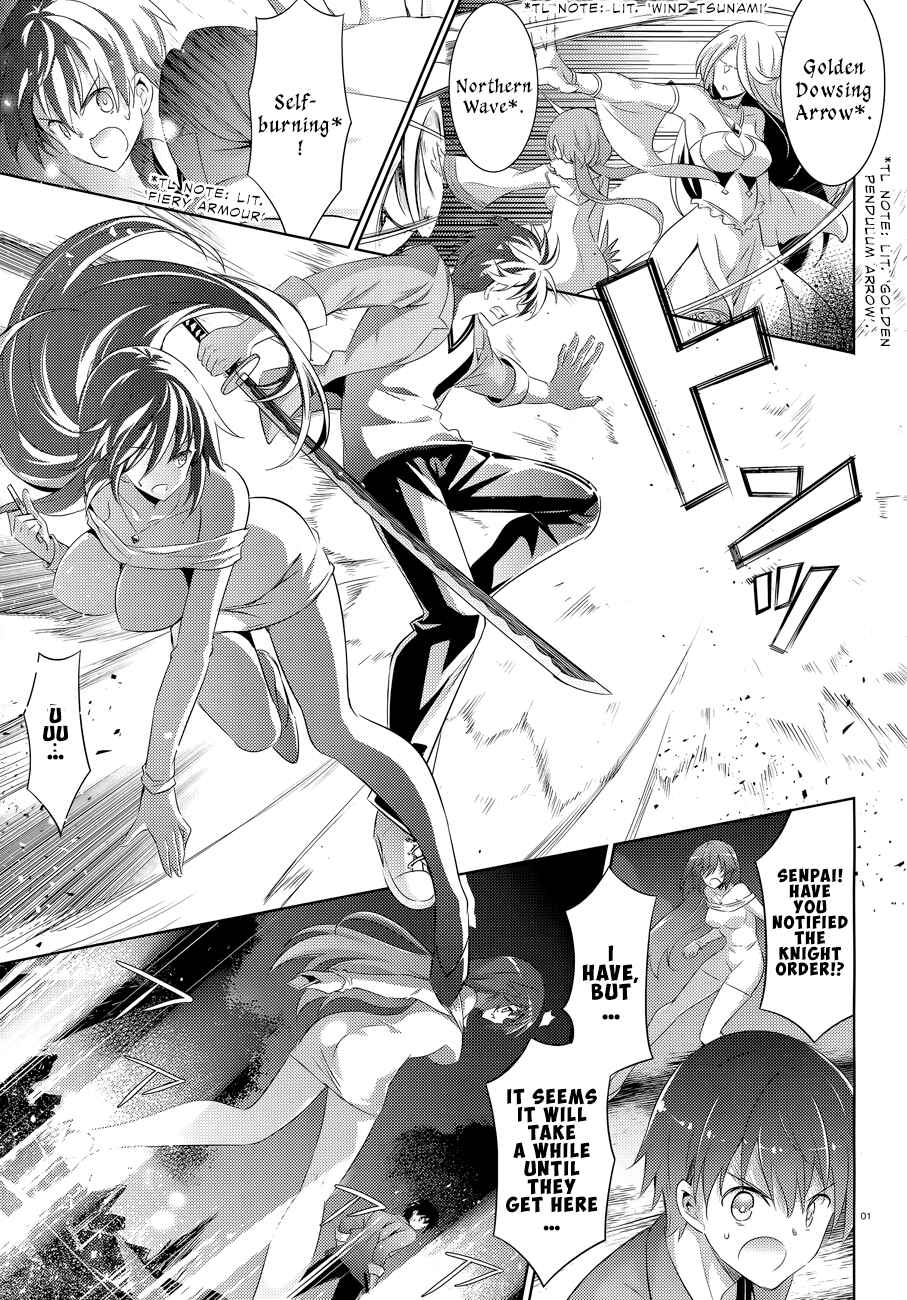 Magika no Kenshi to Shoukan Maou Chapter 52 - Page 4