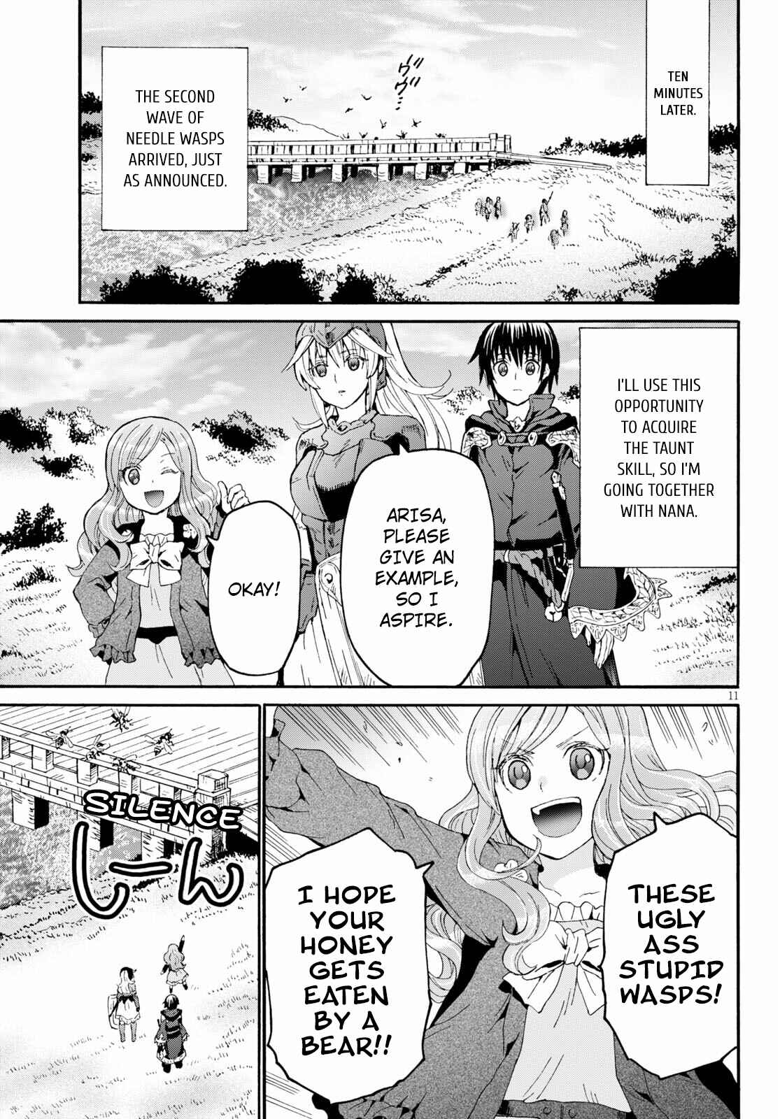 Death March kara Hajimaru Isekai Kyousoukyoku Chapter 77 - Page 11
